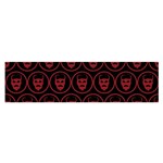 Dark Dominion Print Oblong Satin Scarf (16  x 60 )