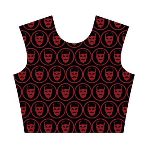 Dark Dominion Print Cotton Crop Top from ArtsNow.com Front