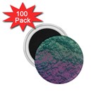 Colorful duotone abstract print 1.75  Magnets (100 pack) 