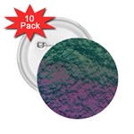 Colorful duotone abstract print 2.25  Buttons (10 pack) 