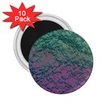 Colorful duotone abstract print 2.25  Magnets (10 pack) 