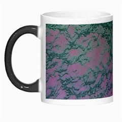 Colorful duotone abstract print Morph Mug from ArtsNow.com Left