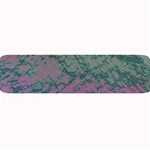 Colorful duotone abstract print Large Bar Mat