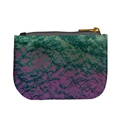 Colorful duotone abstract print Mini Coin Purse from ArtsNow.com Back