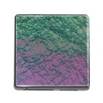 Colorful duotone abstract print Memory Card Reader (Square 5 Slot)