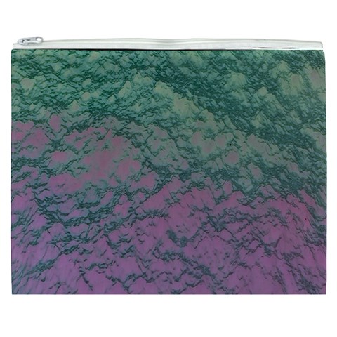 Colorful duotone abstract print Cosmetic Bag (XXXL) from ArtsNow.com Front