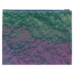 Colorful duotone abstract print Cosmetic Bag (XXXL) from ArtsNow.com Back