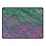 Colorful duotone abstract print Two Sides Fleece Blanket (Small)