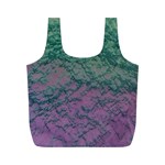 Colorful duotone abstract print Full Print Recycle Bag (M)