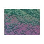 Colorful duotone abstract print Premium Plush Fleece Blanket (Mini)