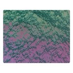 Colorful duotone abstract print Premium Plush Fleece Blanket (Large)