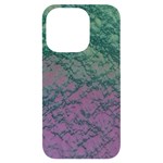 Colorful duotone abstract print iPhone 14 Pro Black UV Print Case