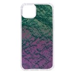 Colorful duotone abstract print iPhone 14 Plus TPU UV Print Case