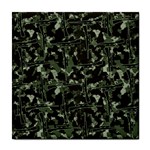 Hunting Motif Camouflage Pattern Print Bk Tile Coaster