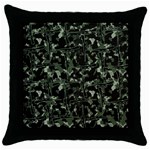 Hunting Motif Camouflage Pattern Print Bk Throw Pillow Case (Black)