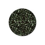 Hunting Motif Camouflage Pattern Print Bk Magnet 3  (Round)