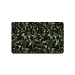 Hunting Motif Camouflage Pattern Print Bk Magnet (Name Card)