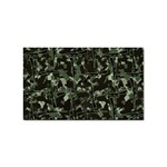 Hunting Motif Camouflage Pattern Print Bk Sticker Rectangular (10 pack)