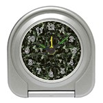 Hunting Motif Camouflage Pattern Print Bk Travel Alarm Clock