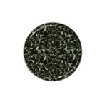 Hunting Motif Camouflage Pattern Print Bk Hat Clip Ball Marker