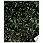 Hunting Motif Camouflage Pattern Print Bk Canvas 8  x 10 