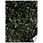 Hunting Motif Camouflage Pattern Print Bk Canvas 18  x 24 