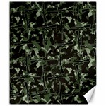 Hunting Motif Camouflage Pattern Print Bk Canvas 20  x 24 