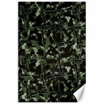 Hunting Motif Camouflage Pattern Print Bk Canvas 24  x 36 