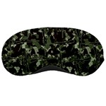 Hunting Motif Camouflage Pattern Print Bk Sleep Mask