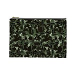 Hunting Motif Camouflage Pattern Print Bk Cosmetic Bag (Large)