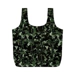 Hunting Motif Camouflage Pattern Print Bk Full Print Recycle Bag (M)