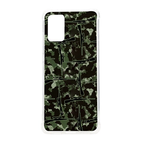 Hunting Motif Camouflage Pattern Print Bk Samsung Galaxy S20 Plus 6.7 Inch TPU UV Case from ArtsNow.com Front