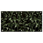 Hunting Motif Camouflage Pattern Print Bk Banner and Sign 4  x 2 