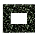 Hunting Motif Camouflage Pattern Print Bk White Wall Photo Frame 5  x 7 