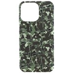 Hunting Motif Camouflage Pattern Print Bk iPhone 15 Pro Max Black UV Print PC Hardshell Case