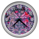 Alien Architecture Ii Wall Clock (Silver)