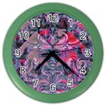 Alien Architecture Ii Color Wall Clock