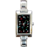 Amoled Rectangle Italian Charm Watch