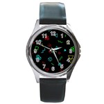 Amoled Round Metal Watch