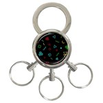 Amoled 3-Ring Key Chain