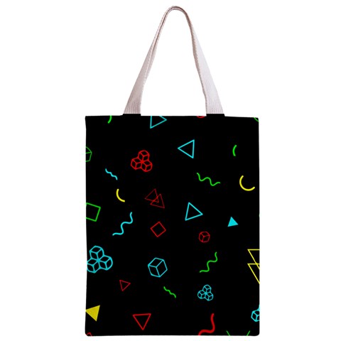 Amoled Zipper Classic Tote Bag from ArtsNow.com Back