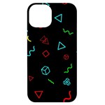 Amoled iPhone 14 Black UV Print Case