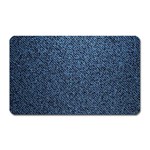 Blue Denim Fabric Magnet (Rectangular)