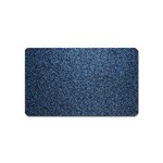 Blue Denim Fabric Magnet (Name Card)