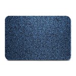 Blue Denim Fabric Plate Mats