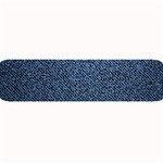 Blue Denim Fabric Large Bar Mat