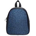 Blue Denim Fabric School Bag (Small)