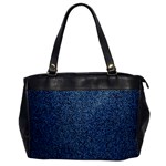 Blue Denim Fabric Oversize Office Handbag