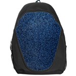 Blue Denim Fabric Backpack Bag