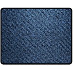 Blue Denim Fabric Two Sides Fleece Blanket (Medium)